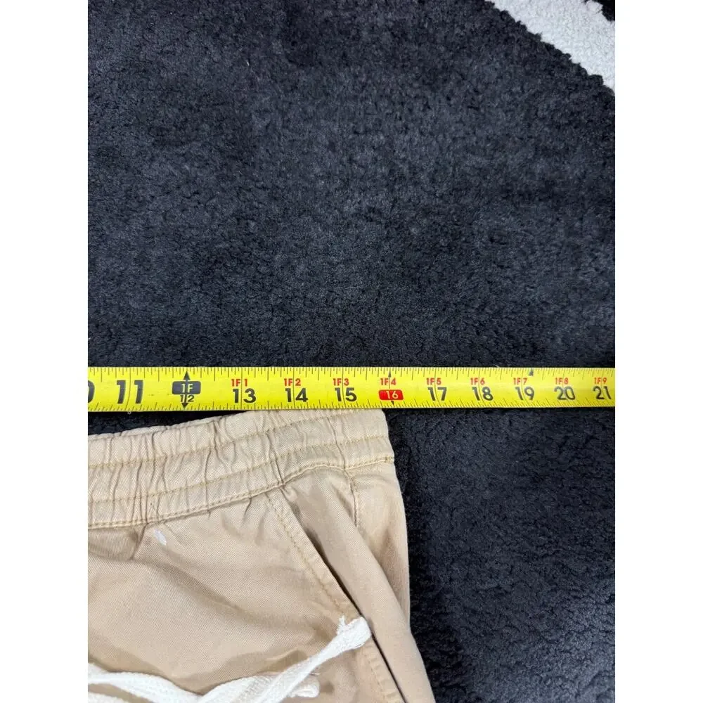 Marine Layer Pants Mens Large Brown Saturday Stretch Slim Elastic Waist Stretch